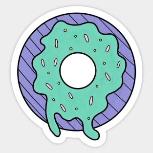 Donut Time Sticker